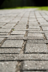 Obraz premium Concrete floor texture like light gray cement cobblestone