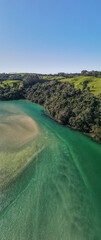 Tidal Swell of The Coromandel Peninsula in New Zealand's North Island 