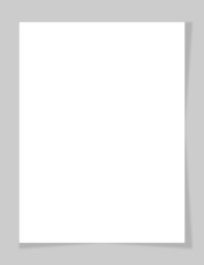 Obraz premium white note paper blank sign tag label
