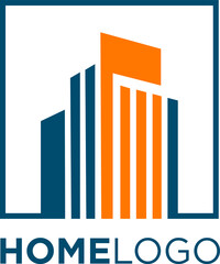 Real estate home business logo design