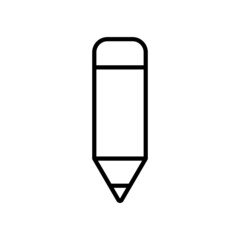 Pencil line icon