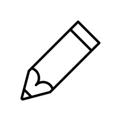 Pencil line icon