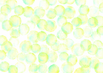 水玉　水彩　背景