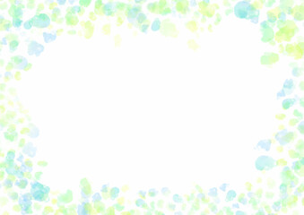 水玉　水彩　背景