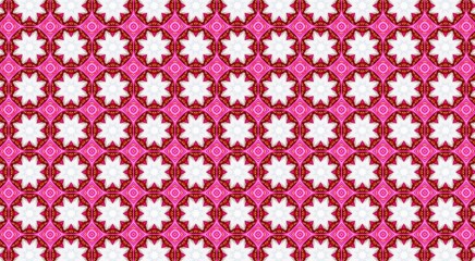 Traditional Asian decorative border design