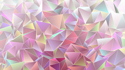 Obraz premium abstract background. Design wallpaper. 3d mosaic triangles. vector