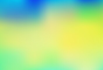 Light Blue, Yellow vector glossy abstract background.