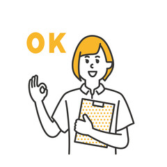 介護師の人物イラストまとめ