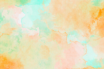 Watercolor background. 3D illustration, 3D rendering