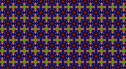 Traditional Asian decorative border design