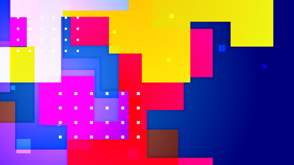 Abstract background with geometric shapes. Vector abstract graphic design banner pattern background template.