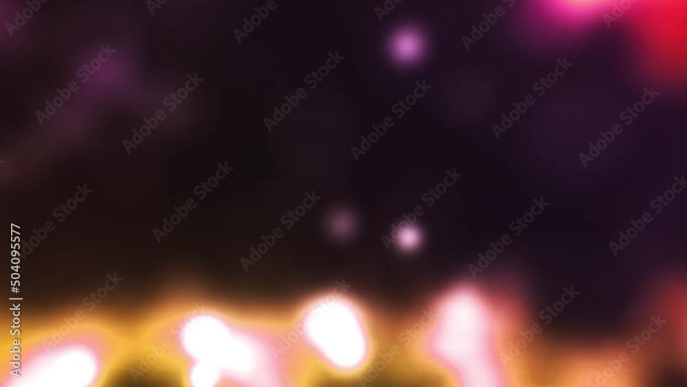 Poster abstract particles background animation