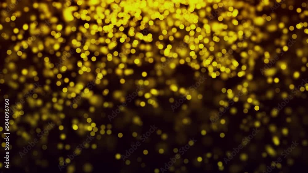 Poster abstract particles background animation