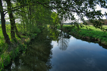 Wasserkanal `Nuthe `