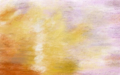 Abstract watercolor painting of a beautiful natural horizon