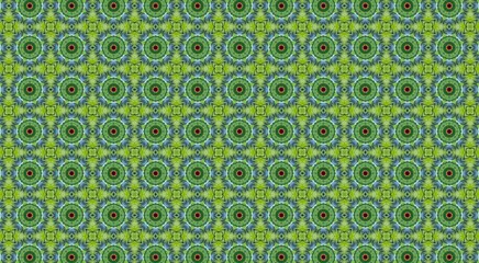 Traditional Asian decorative border design