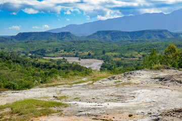 Fototapeta na wymiar Limestones at Songwe Hot springs, Mbeya, Tanzania