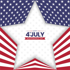 Independence day 4th of july patriotic background