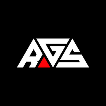 RGS triangle letter logo design with triangle shape. RGS triangle logo design monogram. RGS triangle vector logo template with red color. RGS triangular logo Simple, Elegant, and Luxurious Logo...