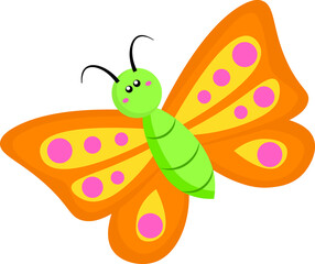 Butterfly Illustrations Vector Clipart