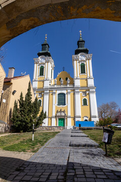 Die neue Kathedrale St. Stephan in Szekesfehervar, Ungarn