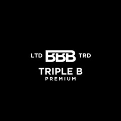 Triple B bbb Letter Logo icon design illustration template