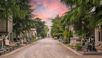 Cimitero Monumentale Milan April 2022