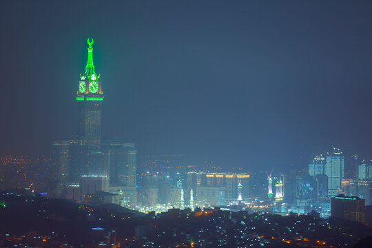 Zam zam Tower or Clock Tower - Abraj Al Bait - Masjid Al Haram 