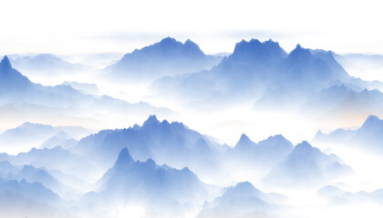 Fototapeta premium mountain landscape with clouds