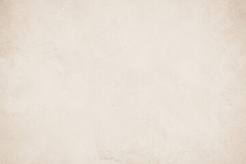 Old concrete wall texture background. Close up retro plain cream color cement material surface...