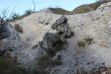 rocks in the mountains