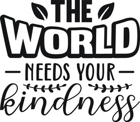 kindness svg design