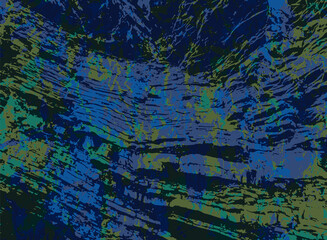 Grunge old paint vector background design. Hand painting imitation.