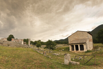 Obraz premium Scavi di Carsulae, antica città romana. San Gemini Umbria