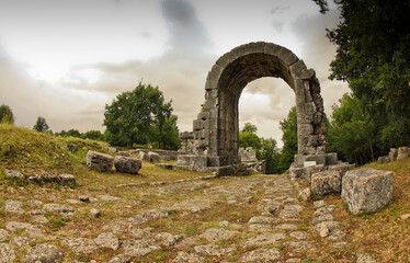 Scavi di Carsulae, antica città romana. San Gemini Umbria