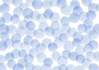 水彩　水玉　背景