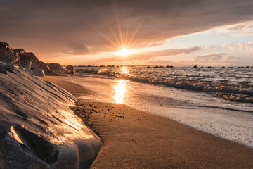 Tramonto mozzafiato sul mare, Sicilia © fabioscrima