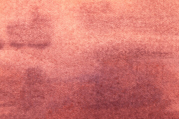 Abstract art background dark red and orange colors. Watercolor painting on canvas with soft gradient. Texture backdrop. High resolution seamless texture. There is blank place for text, textures design