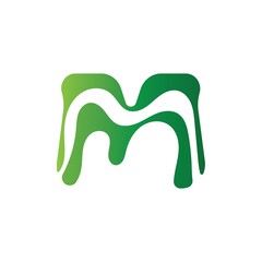 M Letter Logo Template icon design 