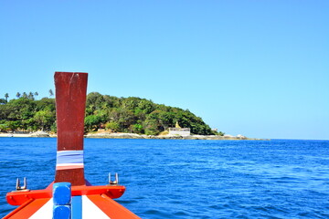 boat on the sea