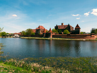 Fototapeta na wymiar Castle in Malbork. Poland.