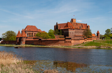 Naklejka na ściany i meble Castle in Malbork. Poland.