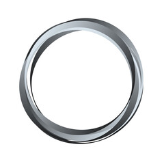 Random circles, rings circular element