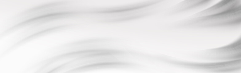 white cloth background abstract with soft waves