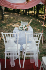 Luxury table decoration.