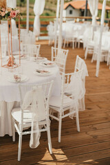 Luxury table decoration.