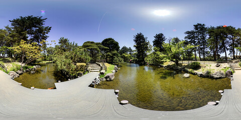 360°VRパノラマ素材　公園