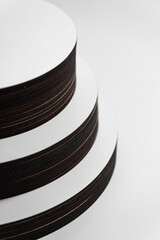 Products from wood. Laser cutting of wood.