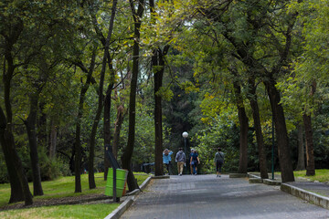 recreation and rest areas at Chapultepec Park, Mexico City, Mexico
