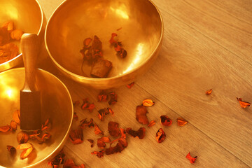 Tibetan singing bowls